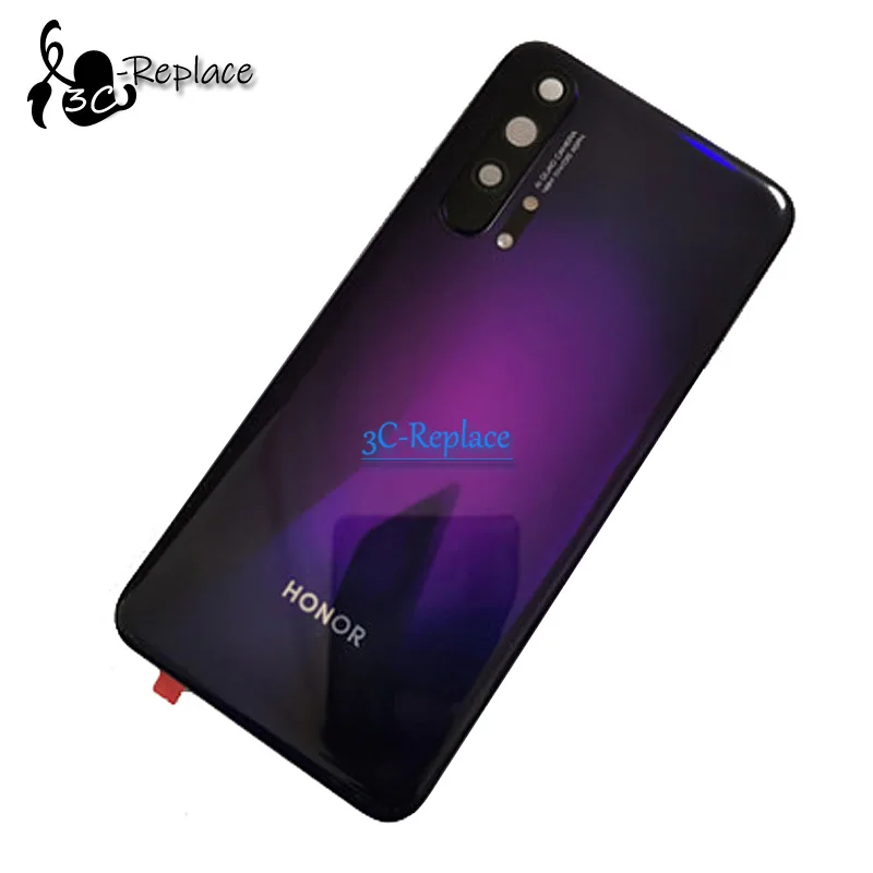 6,3 дюймов, для huawei Honor 20 Pro, YAL-TL10, YAL-AL10, YAL-L41, задняя крышка, крышка батареи, крышка, корпус, чехол, запчасти для заднего стекла