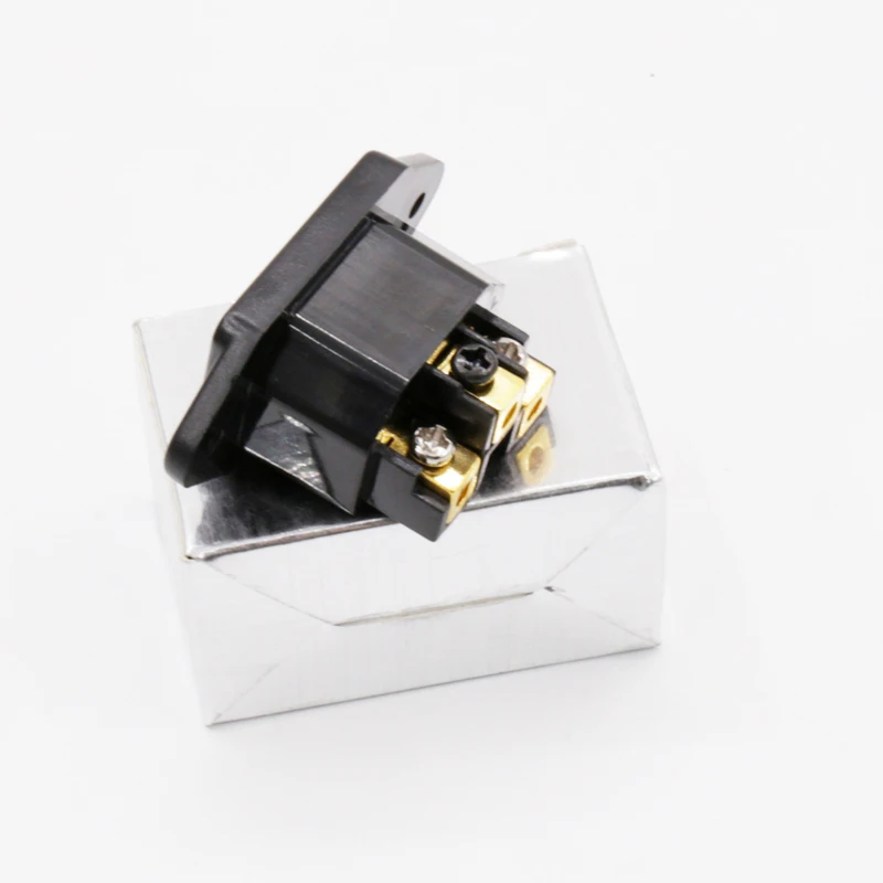 24K позолоченный CC Платина 126C криогенная обработка IEC розетка на входе|iec socket|inlet