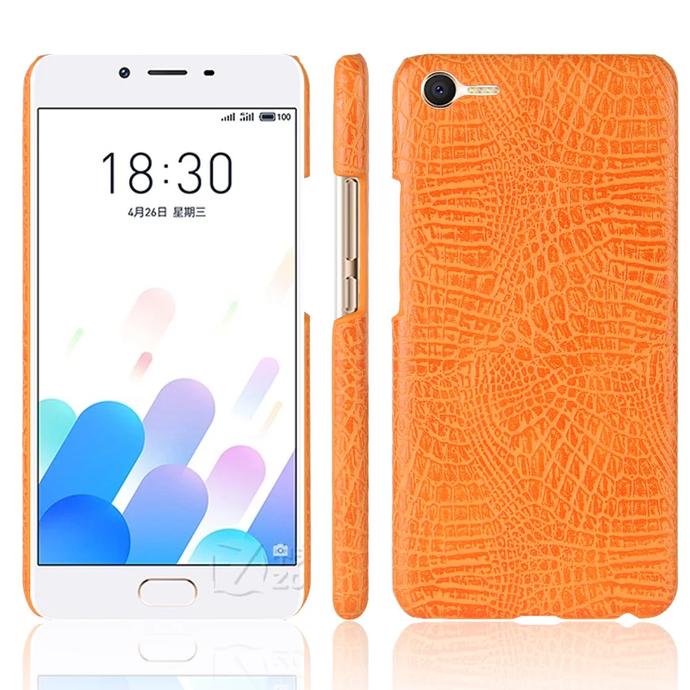 Крокодиловый Чехол для телефона Meizu M2E / M2 E M 2E M741A M741Y M741 жесткий чехол MeiZu Meilan E2 2