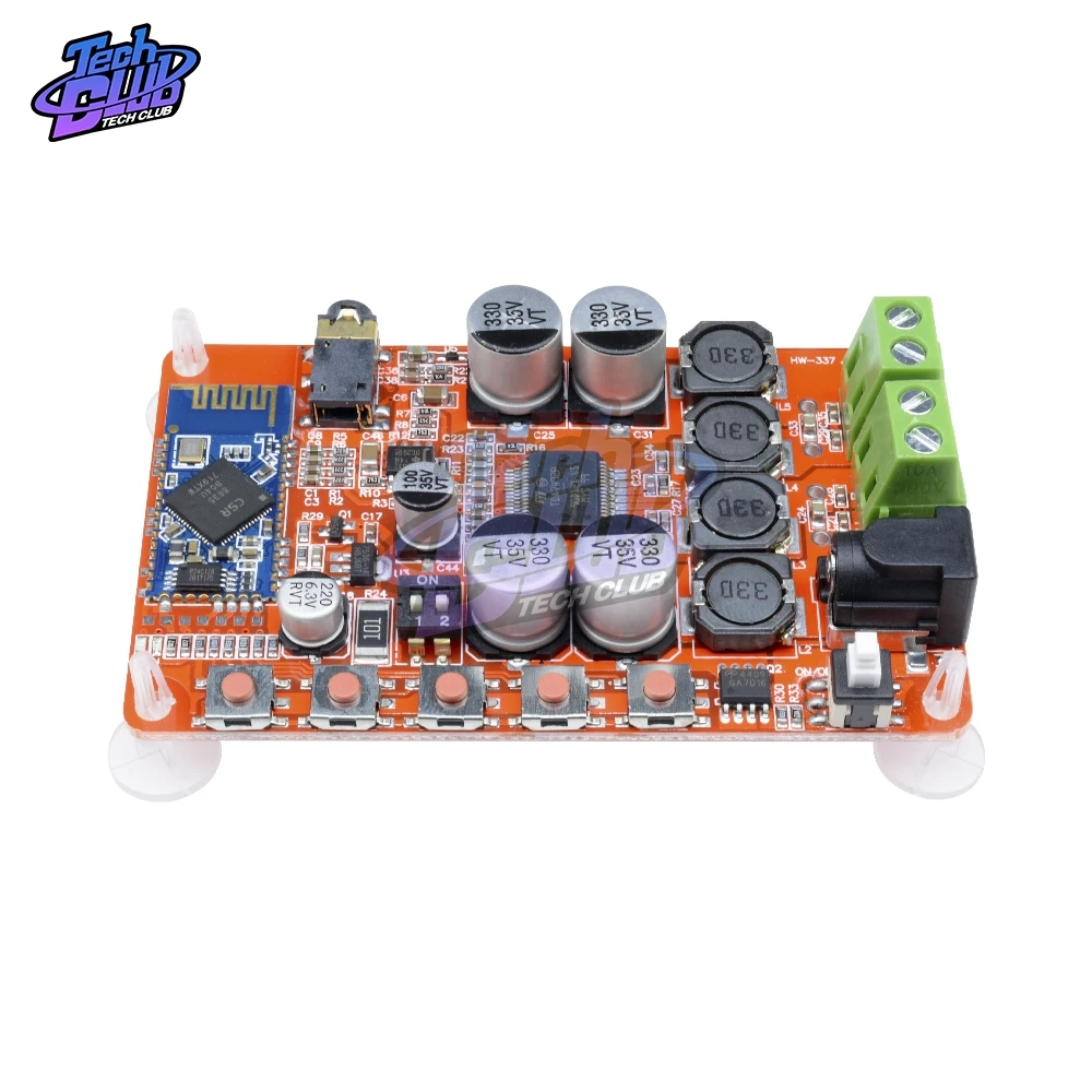 TDA7492P 50 Вт + Bluetooth 4 0 беспроводной цифровой аудиоприемник Плата усилителя Hi-Fi Amp