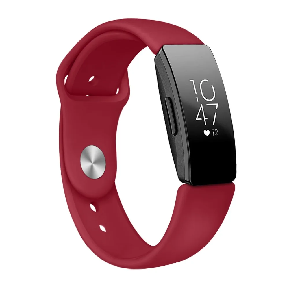 Мягкий силиконовый ремешок для часов Fitbit Inspire/Inspire HR трекер активности Smartwatch спортивные Сменные аксессуары ремешок-браслет