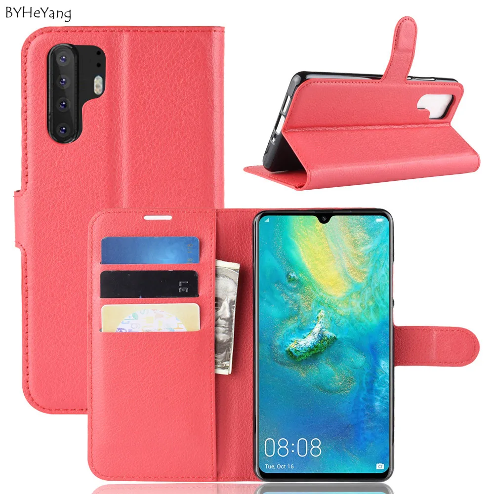 BYHeYang чехол для Funda Huawei P30 Pro сумка Роскошный Ретро винтажный кожаный мягкий