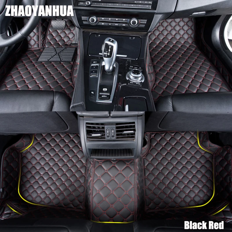 Автомобильные коврики ZHAOYANHUA для Honda Accord Civic CRV City сверхпрочный ковер пола тюнинг