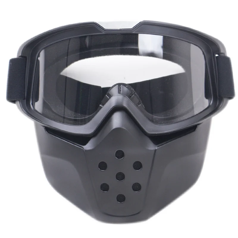 Профессиональный маска для езды на мотоцикле шлем с открытым лицом моторный очки