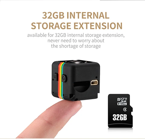 Новинка SQ11 HD 1080P мини-камера Espia Oculta Gizli Kamera Micro Cam Secret Small Casus ночного видения DVR карманная велосипедная гирлянда