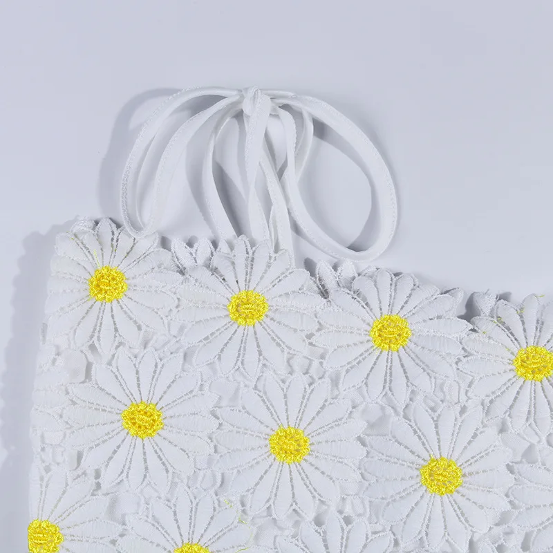 Женский укороченный топ с аппликацией жасмин Топики изящные облегающие