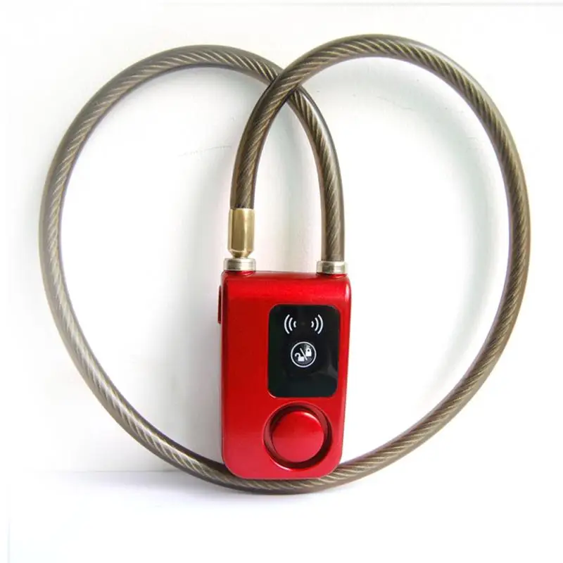 Smart Bike Lock Phone APP Control Bluetooth Unlock Waterproof 110dB Alarm Bicycle Outdoor Anti Theft | Безопасность и защита