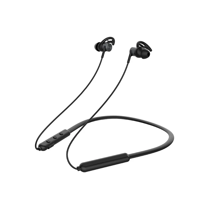 single battery-black Gorsun E18, наушники с шейным ремешком, Bluetooth, наушники для телефона, Bluetooth 5,0, беспроводные наушники, Бас-гарнитура с микрофоном, fone de ouvido - Цвет: single battery-black