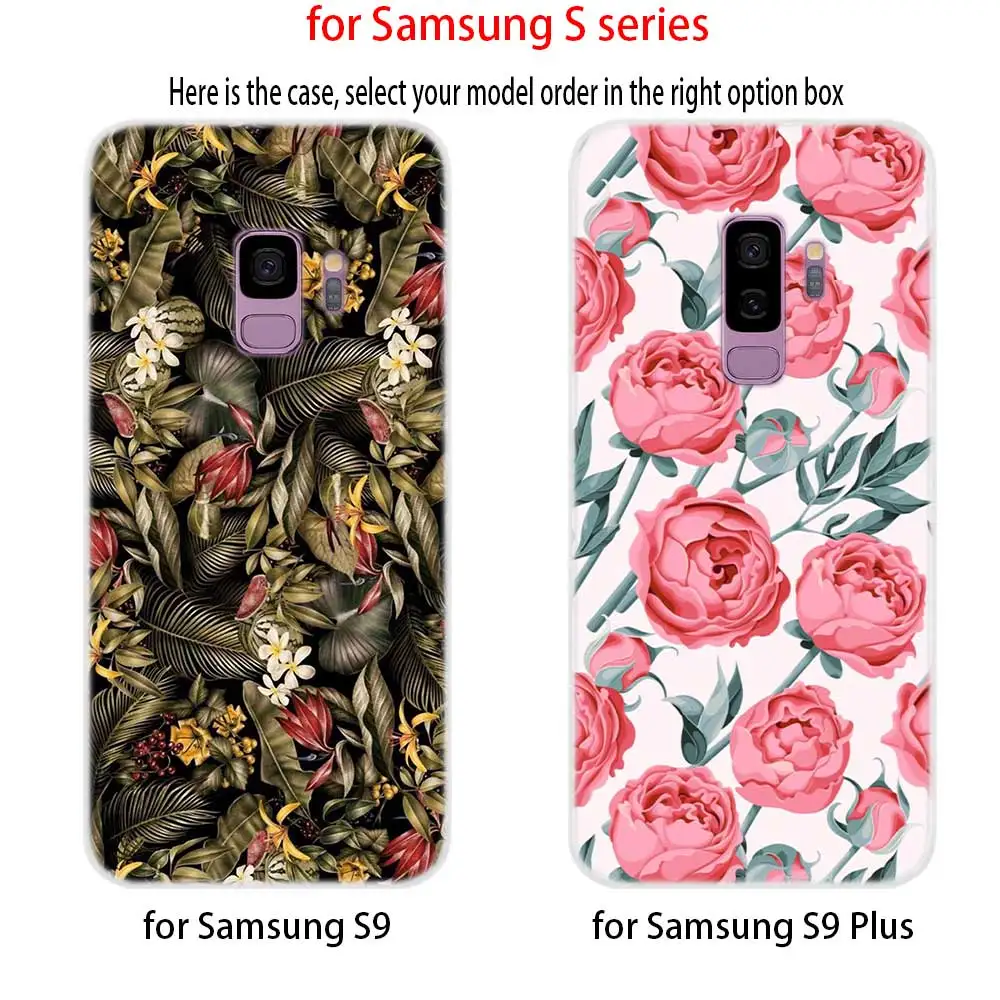 Мягкий силиконовый чехол для Samsung S30 S20 S11 S10 S9 S8 Plus lite 11e 10e Uitra S7Edge с красивыми