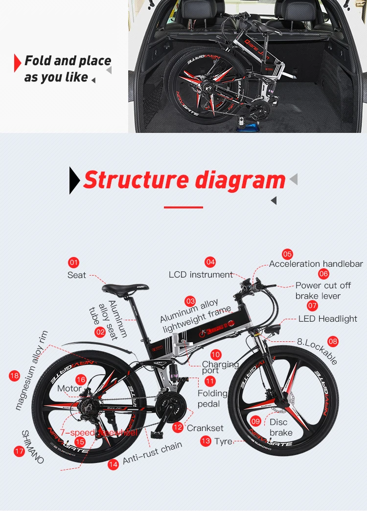 Мощный электрический велосипед, горный велосипед, 26 дюймов, 500 Вт, EBike, 21 скоростной электрический автомобиль, городской дорожный Электрический горный велосипед для мужчин, ЕС/Великобритания