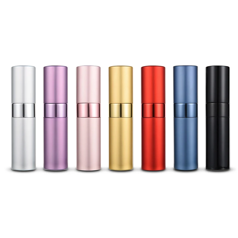 8ml10ml15ml металлическая алюминиевая бутылка для духов косметическая с распылителем
