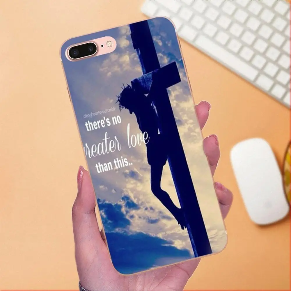 Christian Jesus The Crosss Soft Print Phone For LG Nexus 5 5X G2 G3 mini spirit G4 G5 G6 K4 K7 K8 K10 2017 V10 V20 V30 Stylus | Мобильные
