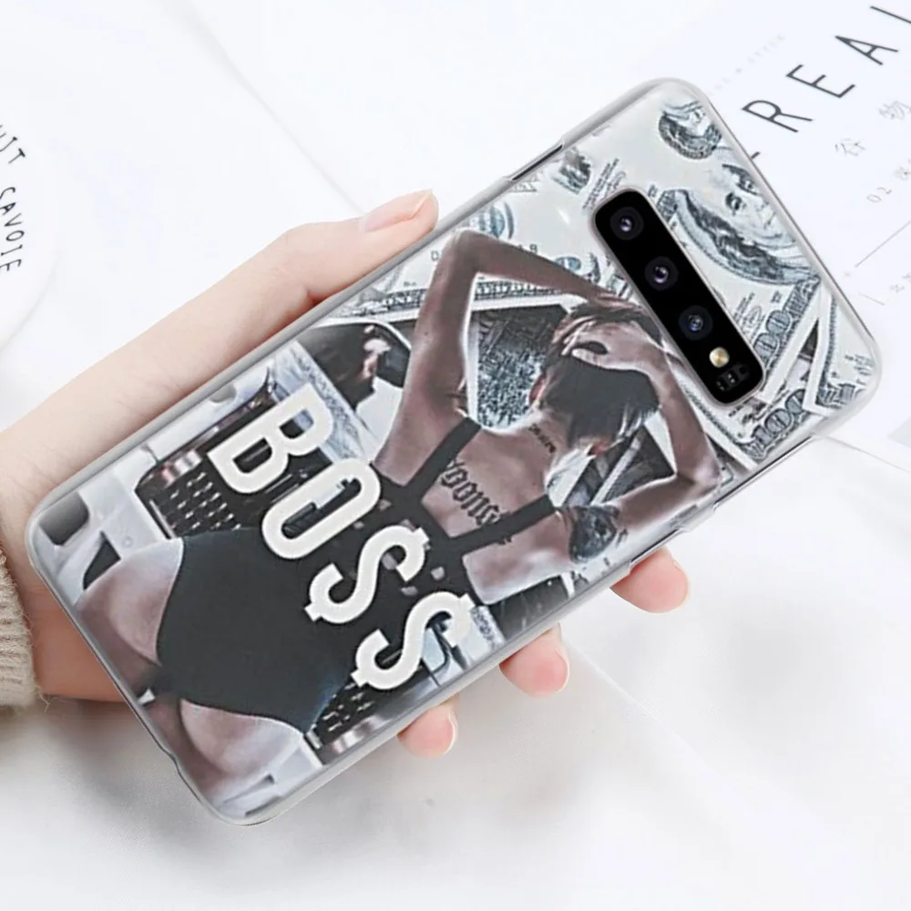 Чехлы для телефонов Like A Boss Sexy Ass Girl dollar для Samsung Galaxy S10e S10 Plus S8 S9 Plus S6 S7 Edge A40 A50 A70 M20 чехол