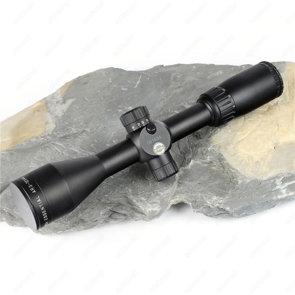 BSA Essential AR 3 12X44 SP охотничий винтовочный оптический прицел боковой Параллакс Mil Dot