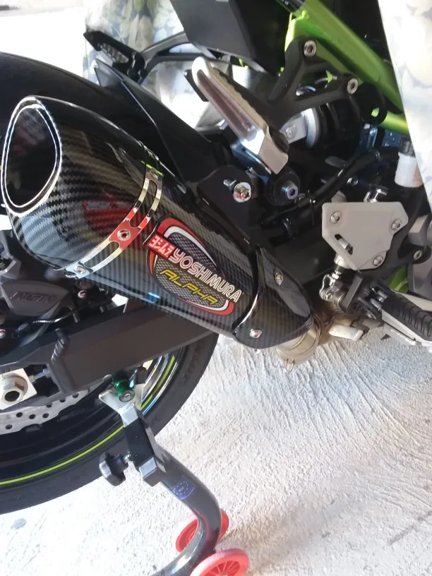 51 мм мото rcycle выхлопная труба Muffl Escape moto Yoshimura труба для Z900 Z650 GSX750R CBR600 S1000RR R25 NINJA400 NC750