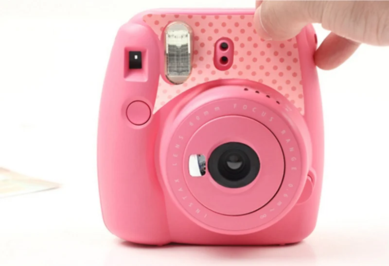 Fujifilm Instax Mini 8/8+/9 наклейки на тело камеры индивидуальная Мода Подсолнух пастеры украшения Защита камеры аксессуары