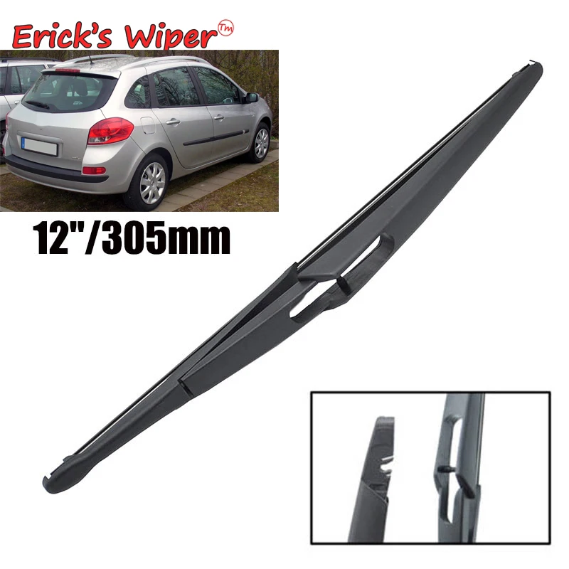 Erick's Wiper 12&quot Rear Blade For Renault Clio 3 III Grandtour KR Estate 2007 - 2012 Windshield Windscreen Window | Автомобили и