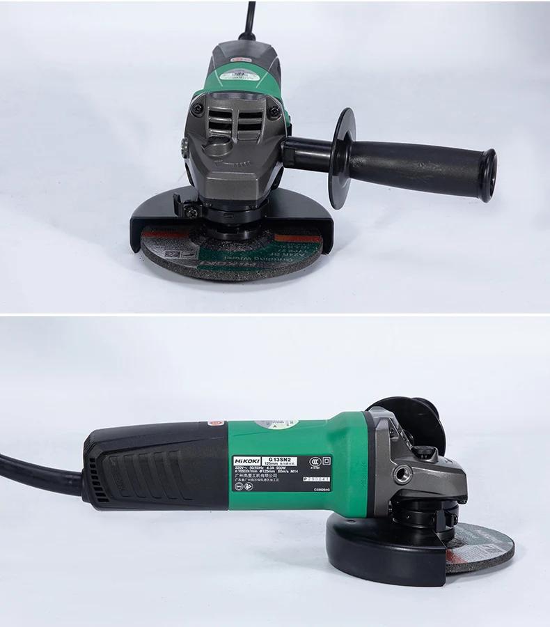 HITACHI угловая шлифовальная машина G13SN2 ручная шлифовальная машина