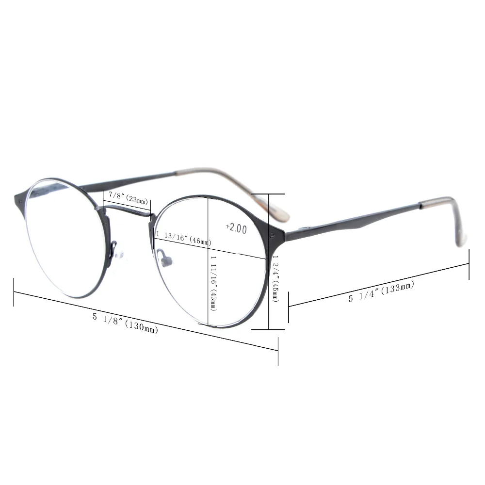 R15079 Eyekepper кристально чистое зрение комфорт Весна руки круглые очки для чтения и