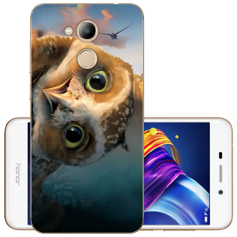 V Чехол для huawei Honor 6C Pro, чехол для Honor 6 CPRO, мягкий силиконовый чехол для телефона с рисунком, чехол для huawei Honor 6C Pro, сумка, чехол s - Цвет: V