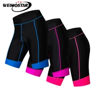 weimostar sports cycling shorts women mtb outdoor sports ropa ciclismo gel pad bicycle clothing bike shorts