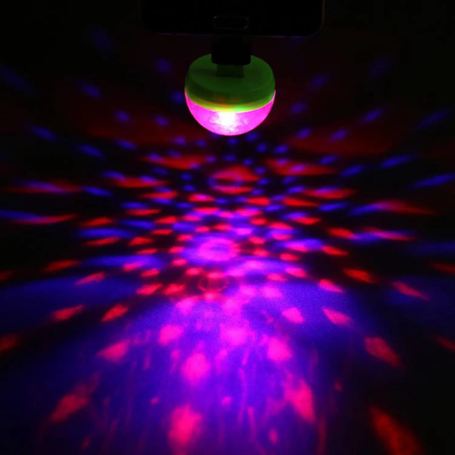 Горячий мини USB led вечерние светильник s Портативный хрустальный магический шар
