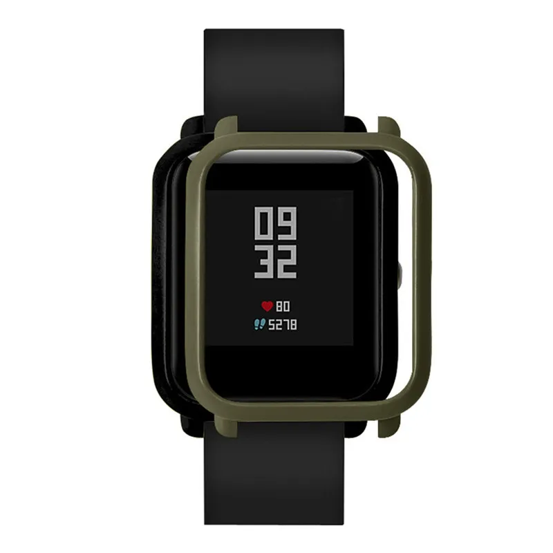 Модные прочные Чехлы для часов, чехол для Xiaomi Huami Amazfit Bip, Молодежные часы с защитой экрана, повседневные Простые Чехлы для часов