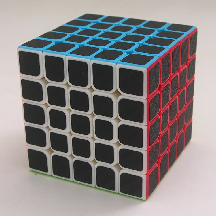 Rubikx куб 2-3-4-5Carbon волокна Стикеры Скорость Magic Cube детские игрушки-головоломки, Детские кубики, подарки для детей, игрушки для молодежи взрослых Instruction3* 3*3 игрушка мальчика