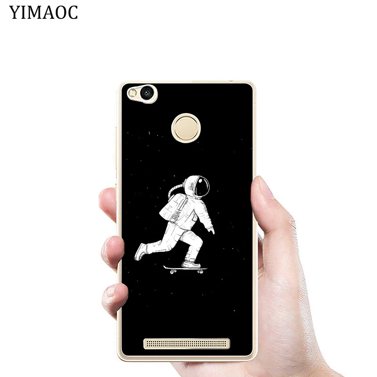 Мягкий чехол moon astronaut universe Starry star Space для Xiaomi MI Redmi 8A 7A 6A 5A 4X Note 8 7 6 Pro 5 Plus|Бамперы| |
