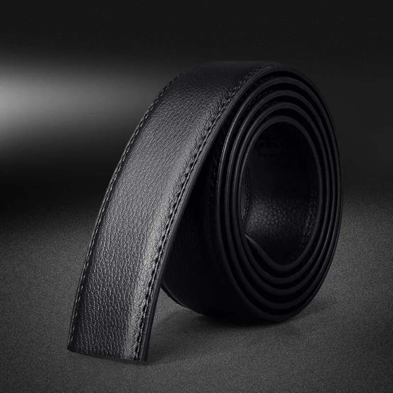 Fashion Brand Cowskin belt Genuine leather men alloy Luxury jaguar belt business 3.5cm belts for men