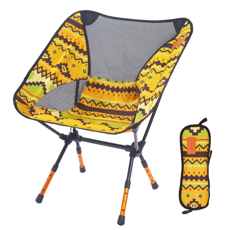 구매 야외 접이식 의자 휴대용 해변 쓰기 다시 조정 가능한 다리 하이킹 의자 여행 캠핑 좌석, 피크닉 접이식 낚시