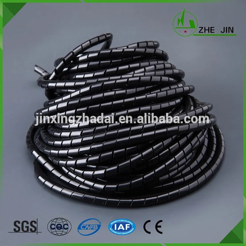 Защитная пленка для кабеля Zhe Jin SW04 диаметр 4 мм 25 м|pipe spiral|winding pipecable casing |