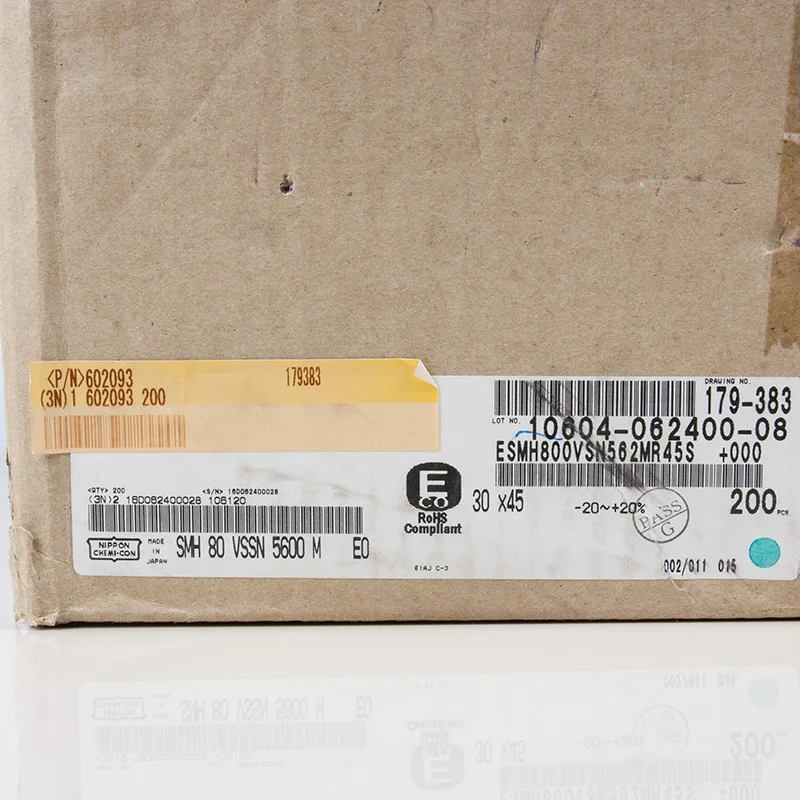 80v 5600 мкФ NI-PPON CHEMI-CON NCC SMH аудио-электролитический конденсатор постоянной ёмкости, универсальный конденсатор радиальные 30x45 мм