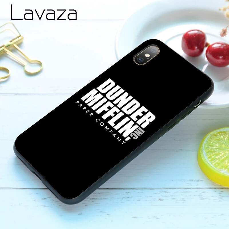 Мягкий силиконовый чехол Lavaza TV the office для Apple iPhone 6 6S 7 8 Plus 5 5S SE X XS 11 Pro MAX XR |