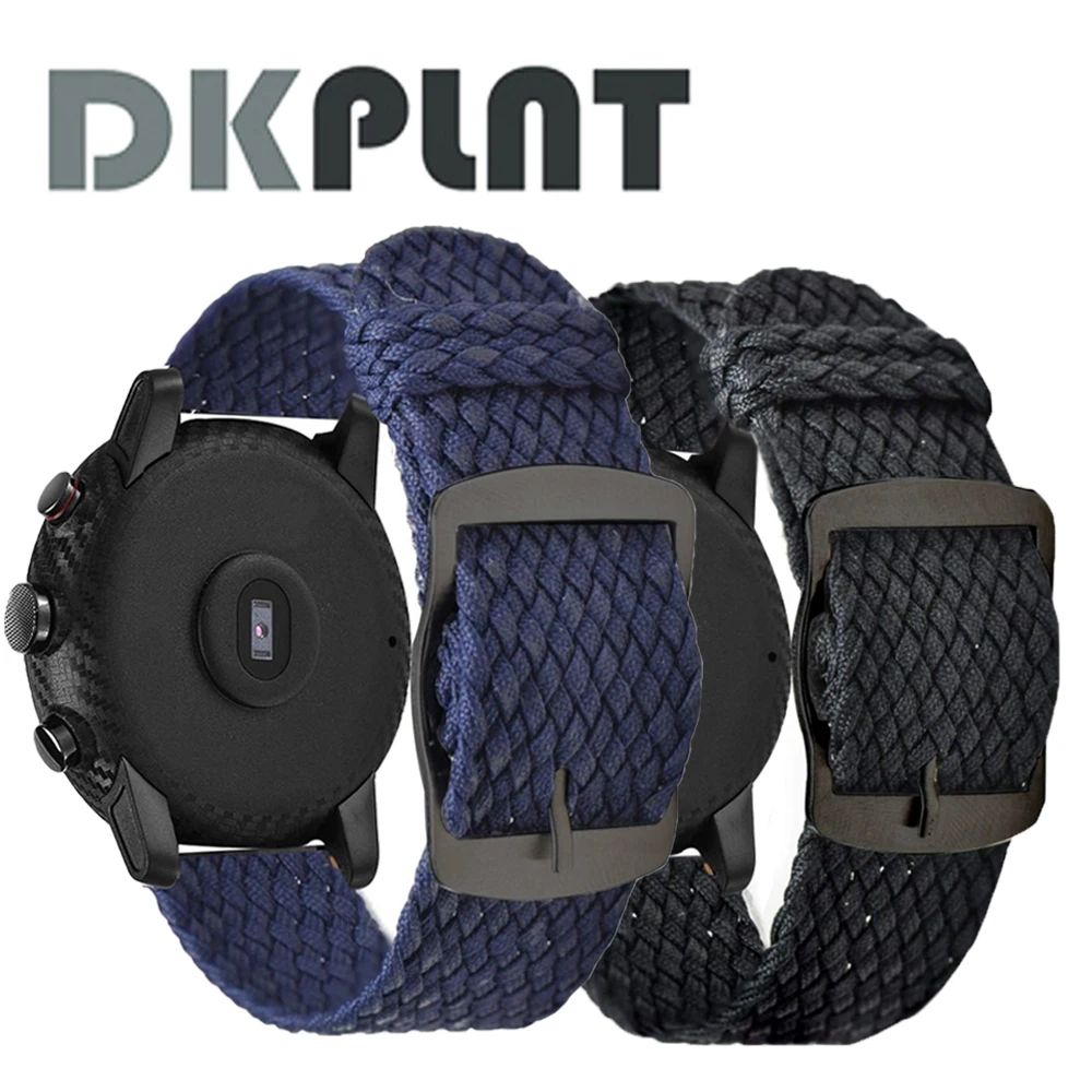 Цветная тканая группа часов, цветной сменный ремешок с пряжкой для Xiaomi Huami Amazfit 2 Pace, браслет для samsung gear S3 22 мм
