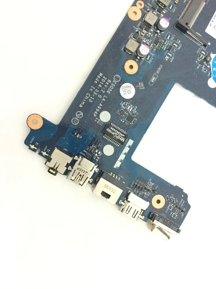 Полностью рабочий системный блок ZSO50 LA-A994P 787810-001 для ноутбука HP 250 G3 процессор ПК