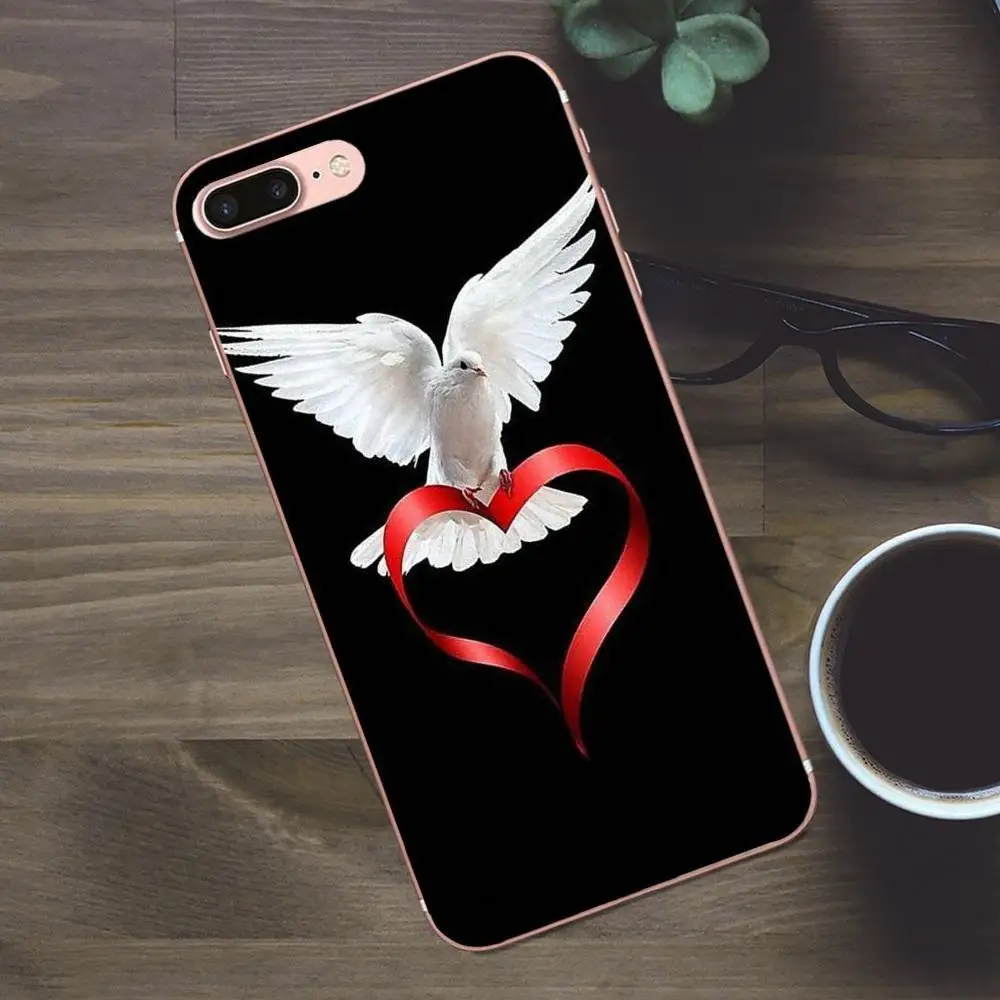 Bixedx для Apple iPhone X 4 4S 5 5C SE 6 6S 7 8 Plus Galaxy A3 A5 J1 J2 J3 J5 J7 2017 TPU чехол мобильного телефона I Love