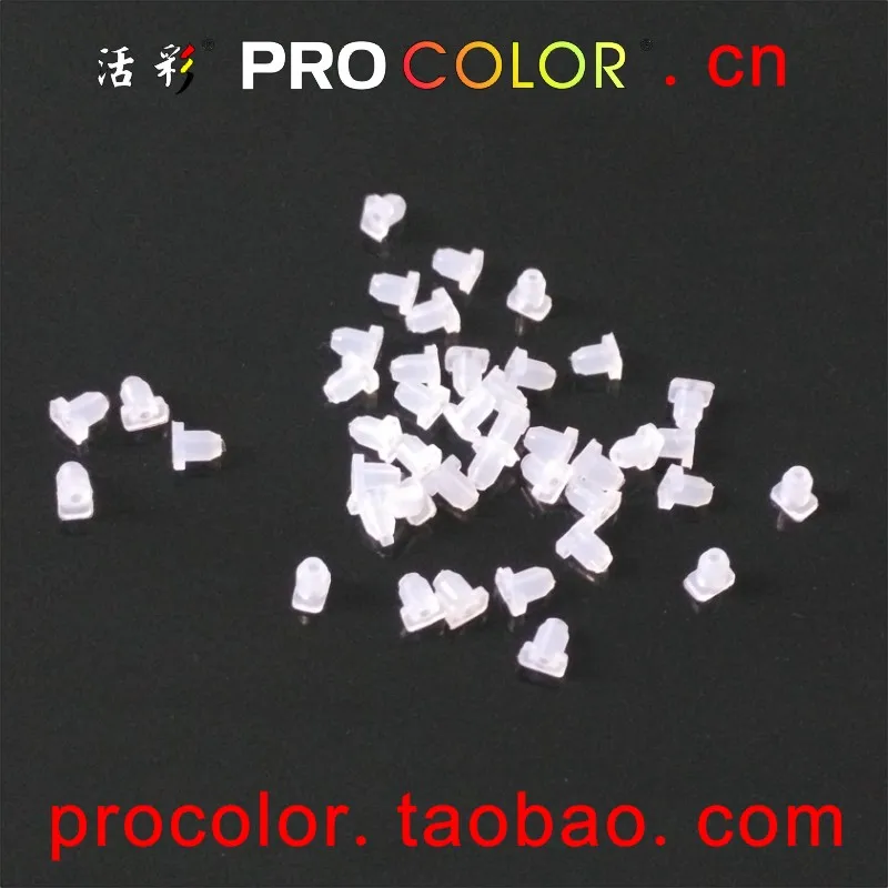 

T shaped Metal Probe silicone rubber outer diameter OD 3 mm 3MM Inner Hollow ID 3/64" 1.2 1.2mm plug push in grommet single hole