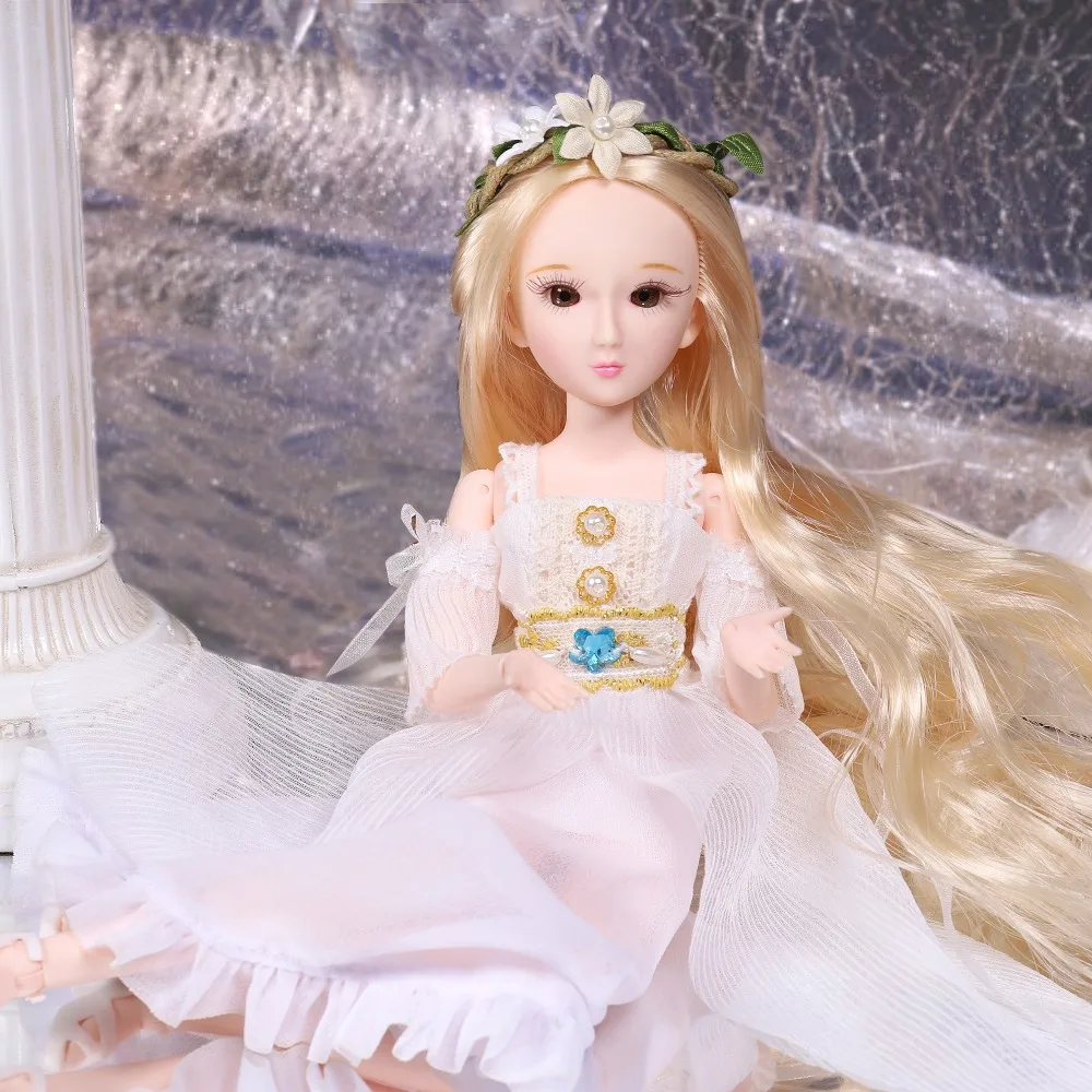 Кукла XIAO JING, коллекция 1/6 года, куклы bjd, Национальный стиль, 25 см, для русской девочки, австрийская, греческая, для девочки, SD куклы, наряд, элегантное платье