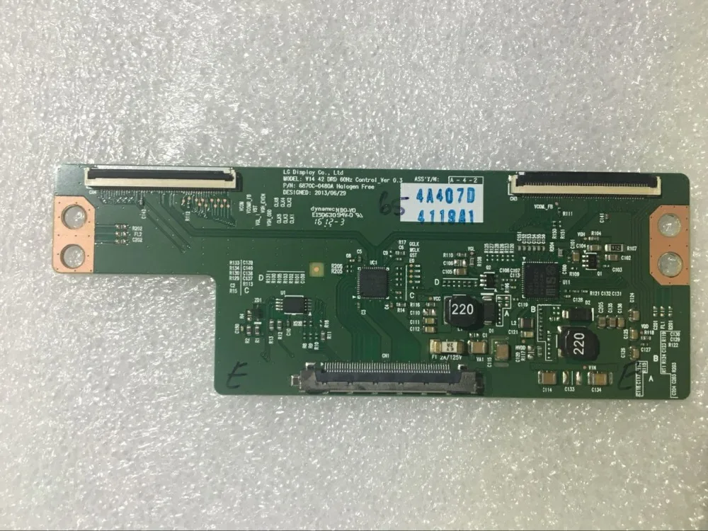 100% Новый оригинальный 6870C 0480A t con V14 42 DRD 60Hz Control_Ver 0 3 0480A|ЖК-экраны и панели для