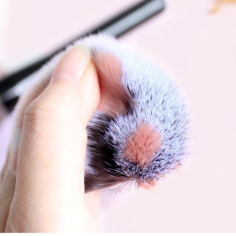 Кошачий коготь кисти для макияжа разных форм кисть для пудры Kawaii кисть для тонального крема кисть из искусственного волокна Волосы Березовая ручка инструмент для красоты