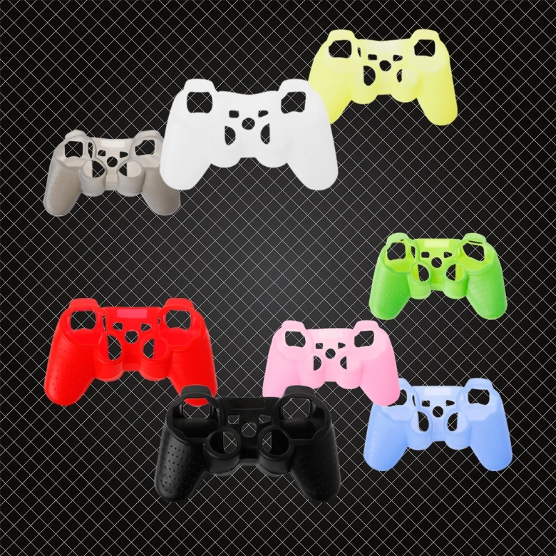 Силиконовый чехол для Sony Playstation 3 защитный джойстика PS3 гелевая Резина|Чехлы| |
