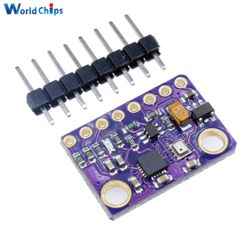 1 комплект I2C/IIC SPI гироскоп Компас с ускорением и MPU9250 BMP280 9 осями Модуль платы