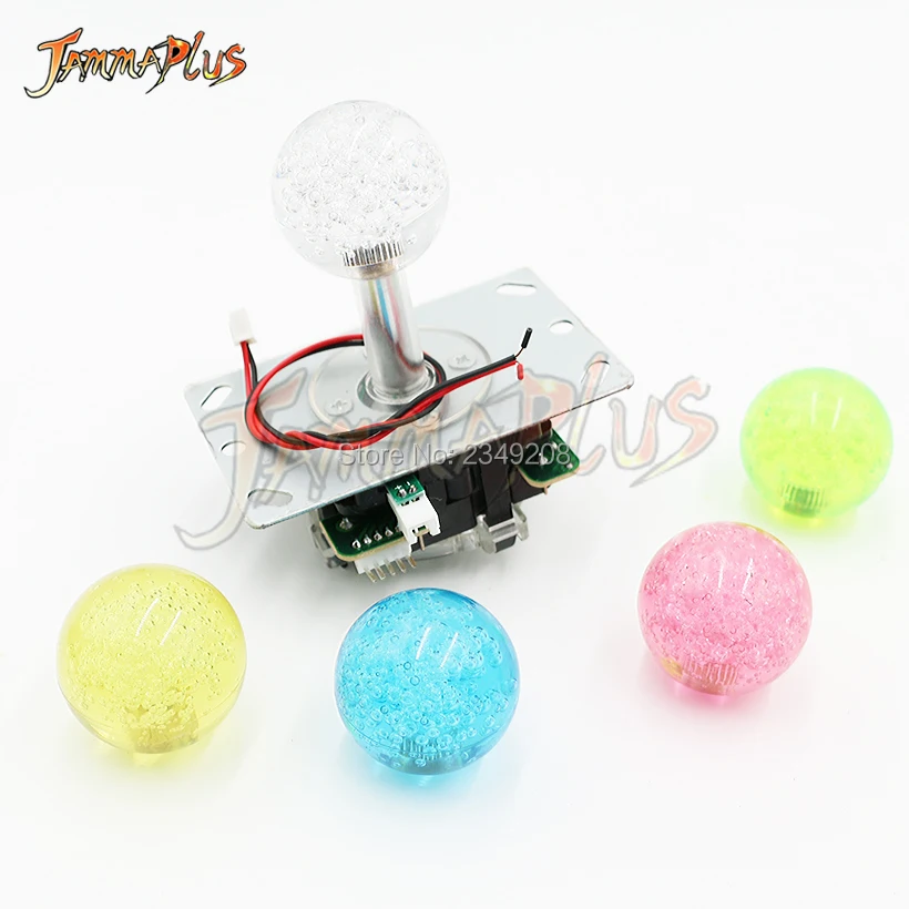 Аркадная игра машина джойстик 5V LED подсветкой сверкающие Fighters Stick прочная копия