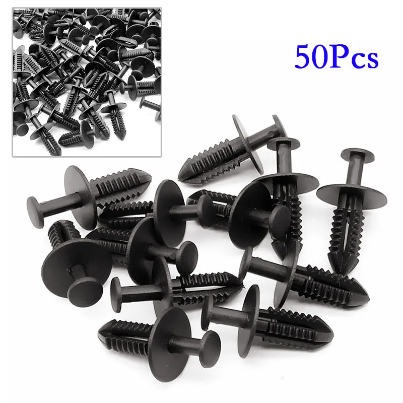 Накладка на бампер интерьер 50 шт. пластина автомобиля фиксированные зажимы