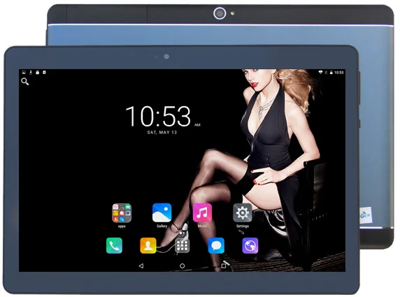 Android 7 0 OS 10 дюймов 3G планшет 8 ядер 4 Гб ОЗУ 64 ПЗУ 1280*800 IPS экран подарок бесплатная