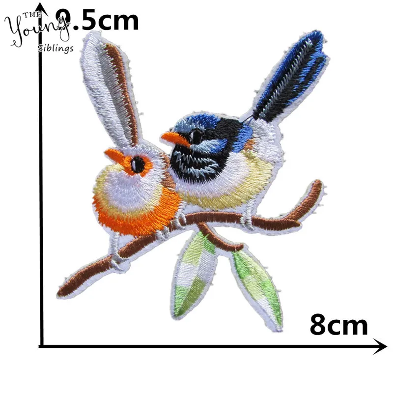 Мультяшная декоративная нашивка с вышитым рисунком аппликация для