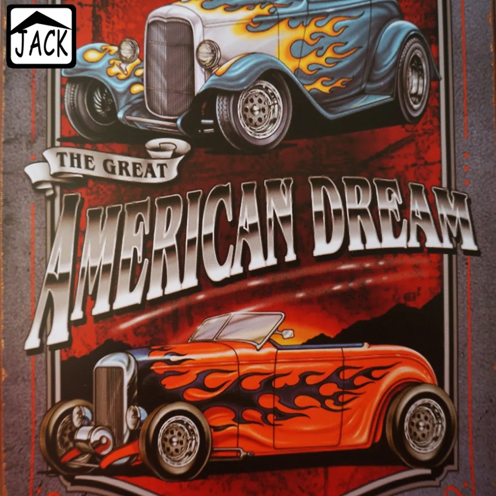 Горячее предложение винтажный постер металлическая жестяная вывеска 20х30см