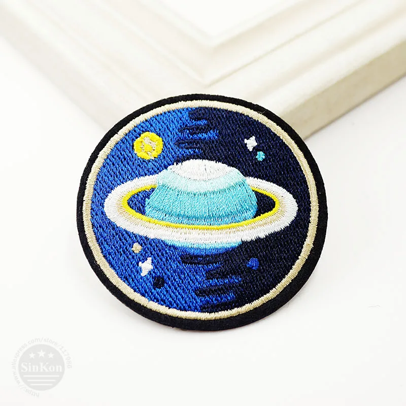 Нашивка Вселенная планеты (Размер: 6 2 см) декоративная нашивка сделай сам для