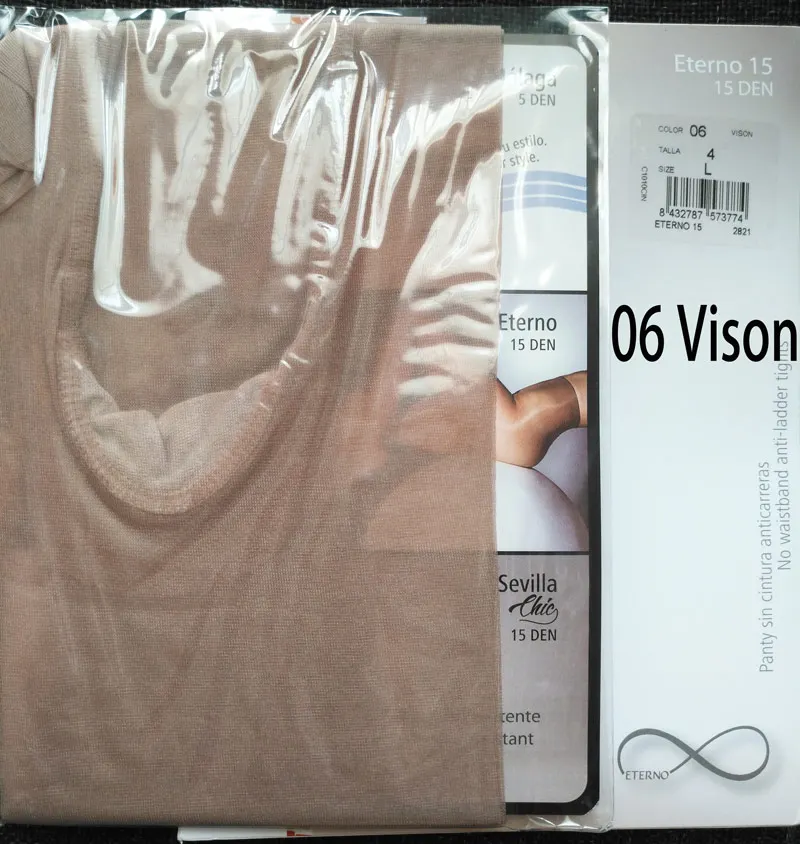 06-vison SW09A081 15D ультра глянцевые и атласные блестящие прозрачные до талии мужские колготки - Цвет: 06-vison
